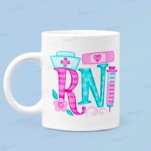RN Registered Nurse Coffee Mug Tea Cup